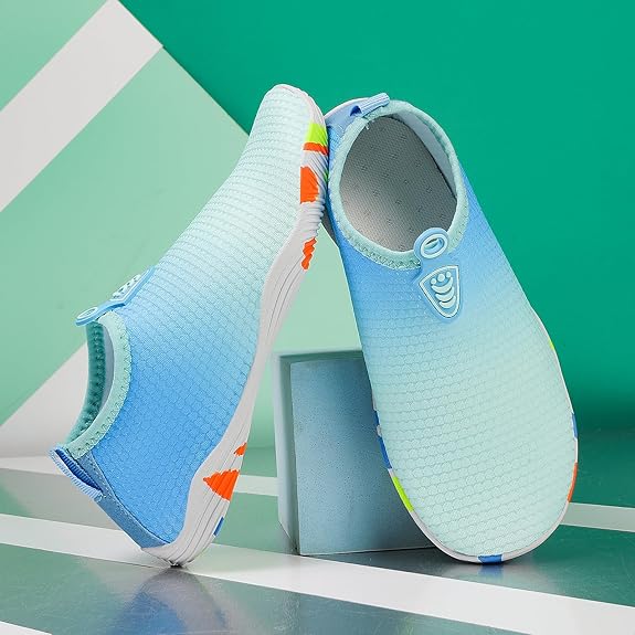 Water Shoes for Toddler Kids Boys Girls Barefoot Aqua Socks Quick-Dry Beach Swim Outdoor Sports Shoes